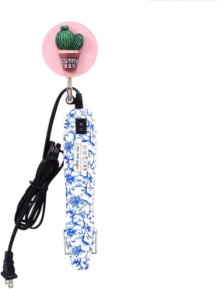 mofa Resin Heat gun,6.6ft Cable 300W Heat Gun for Crafts,Acrylic Paint Dryer Multi-Purpose Electric Heating Nozzle (Chinese Style)