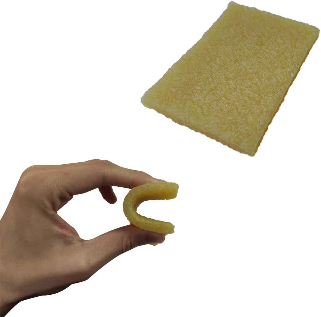 6PCS Rubber Cement Eraser - Glue Runner & Residue Pick-Up Eraser for Removing Adhesive & Residues from Paper, Plastic & More