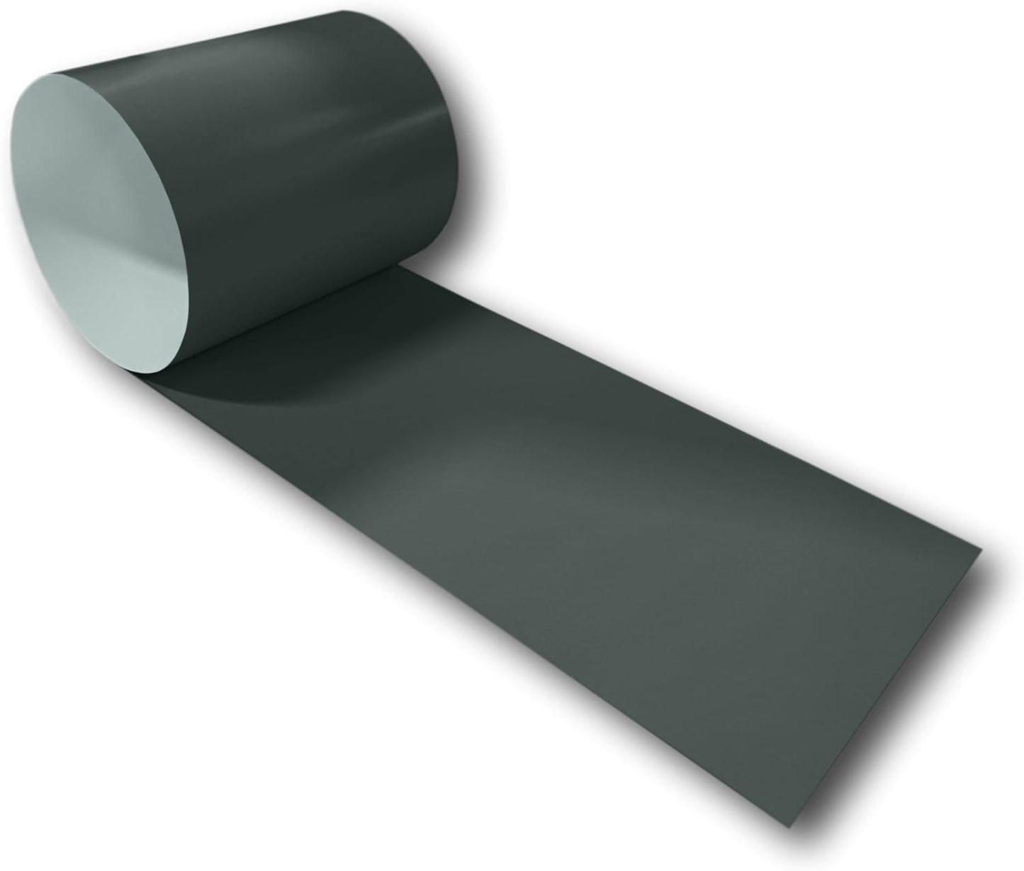 Eagle 1: 24 Gauge KYNAR 500 Sheet Metal Flashing Rolls-10 FT Long-Heavy Duty Pre-Finished Rolls-Commercial Grade-Roofing Flashing, Fascia Cover, Coping Cap-Multiple Sizes (30" x 10 FT, Charcoal)