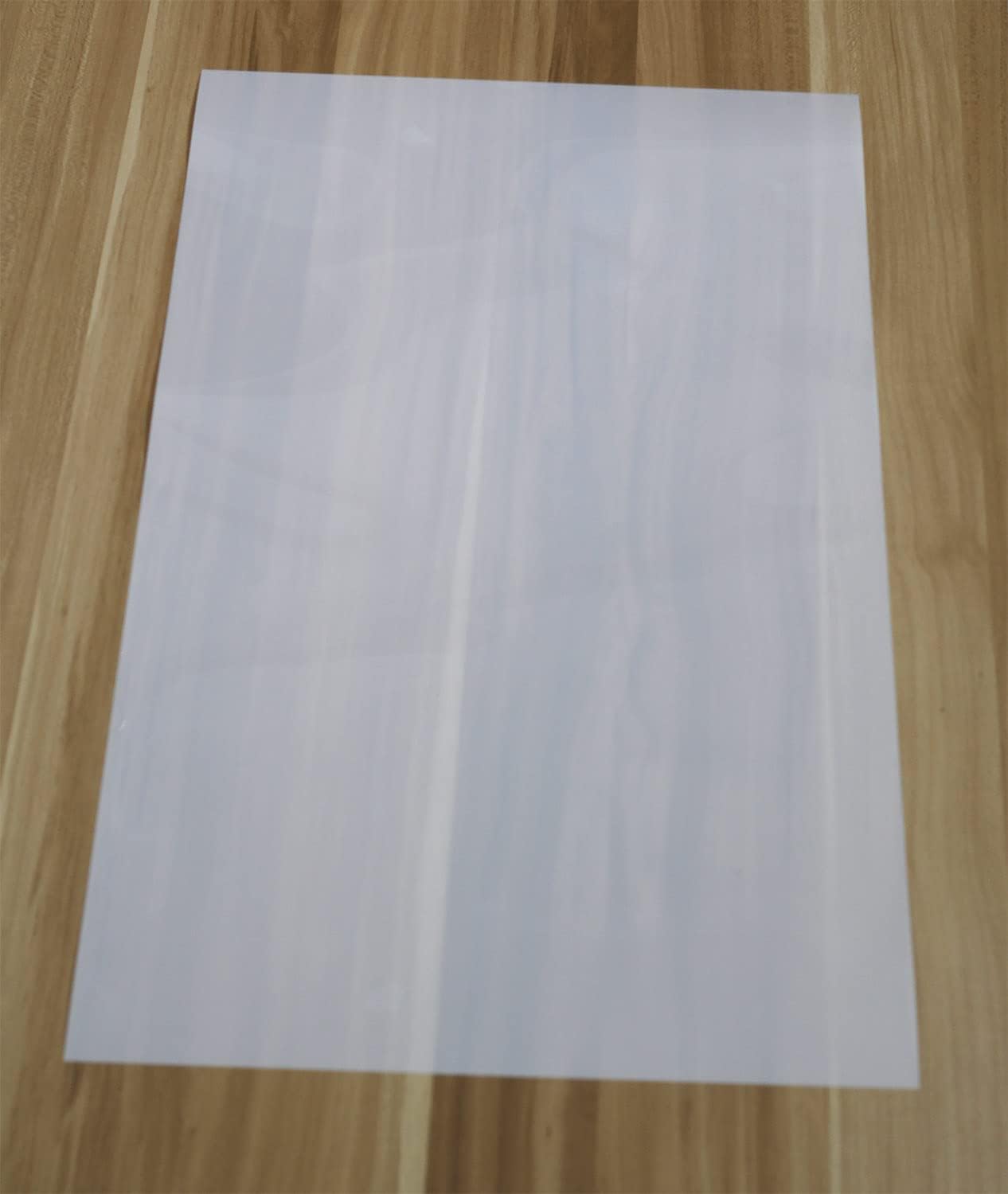 12 Pack 7 mil Blank Stencil Sheets 12 x 24 inch Mylar Sheet, Acetate Sheets for Crafts, Milky Translucent PET Template Material