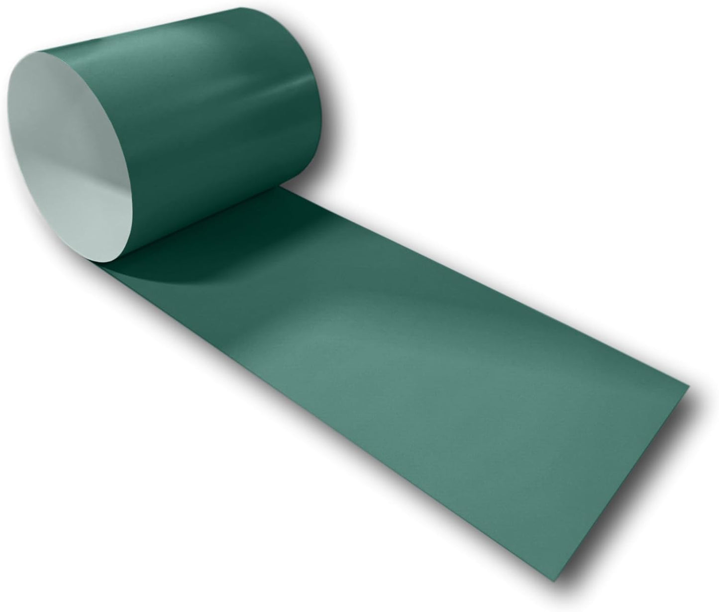 Eagle 1-24 Gauge KYNAR 500 Sheet Metal Flashing Rolls-10 FT Long-Heavy Duty-Commercial Grade-Roofing Flashing, Fascia Cover, Coping Cap-Multiple Sizes (24" x 10 FT, Teal)