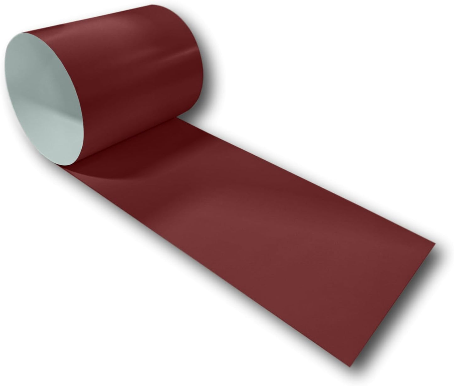 Eagle 1-24 Gauge KYNAR 500 Sheet Metal Flashing Rolls-10 FT Long-Heavy Duty-Commercial Grade-Roofing Flashing, Fascia Cover, Coping Cap-Multiple Sizes (30" x 10 FT, Colonial Red)