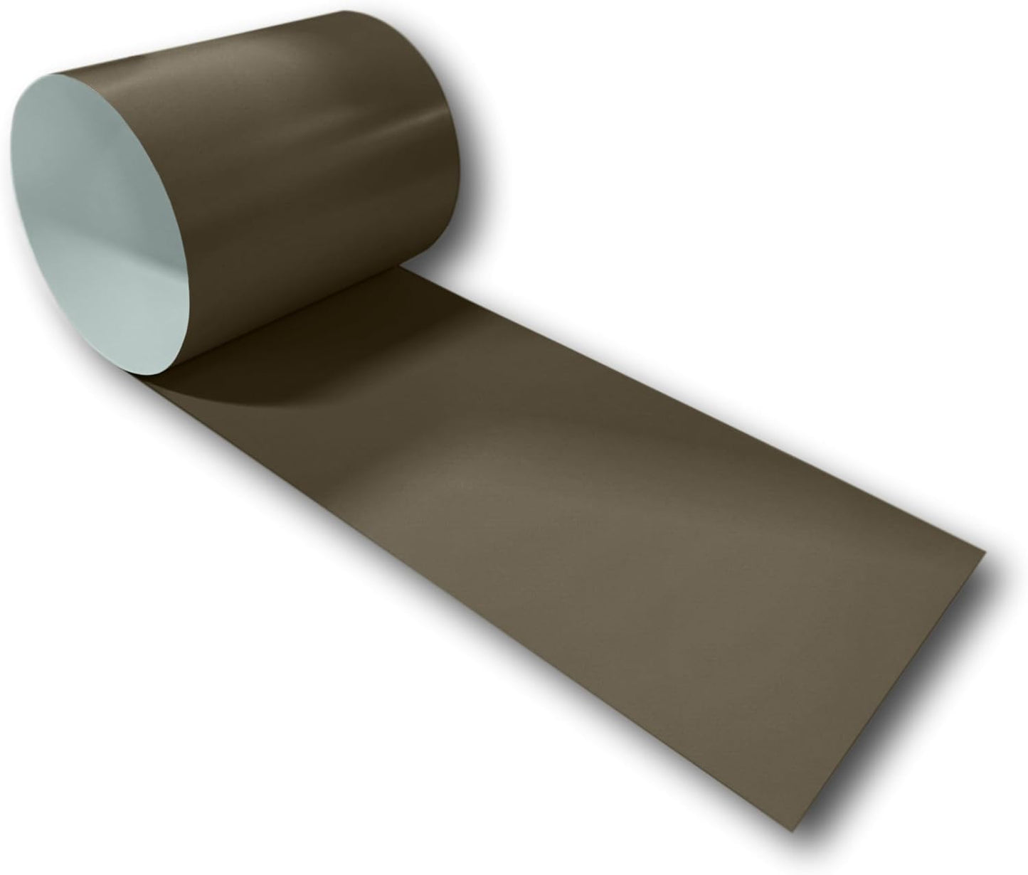 Eagle 1:24 Gauge KYNAR 500 Sheet Metal Flashing Rolls-10 FT Long-Heavy Duty Pre-Finished Rolls-Commercial Grade-Roofing Flashing, Fascia Cover, Coping Cap-Multiple Sizes (36" x 10 FT, Medium Bronze)