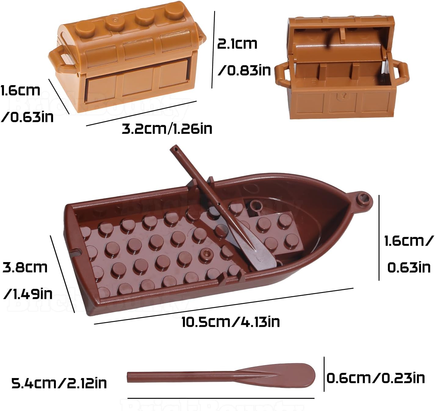 220 Pcs Pirate Treasure Money Parts Building Blocks, Expedition Wooden Boats Treasure-Maps, Cash Chests with Gold Nuggets, Pretend Play Dollar for Friends City Farm Series Bricks
