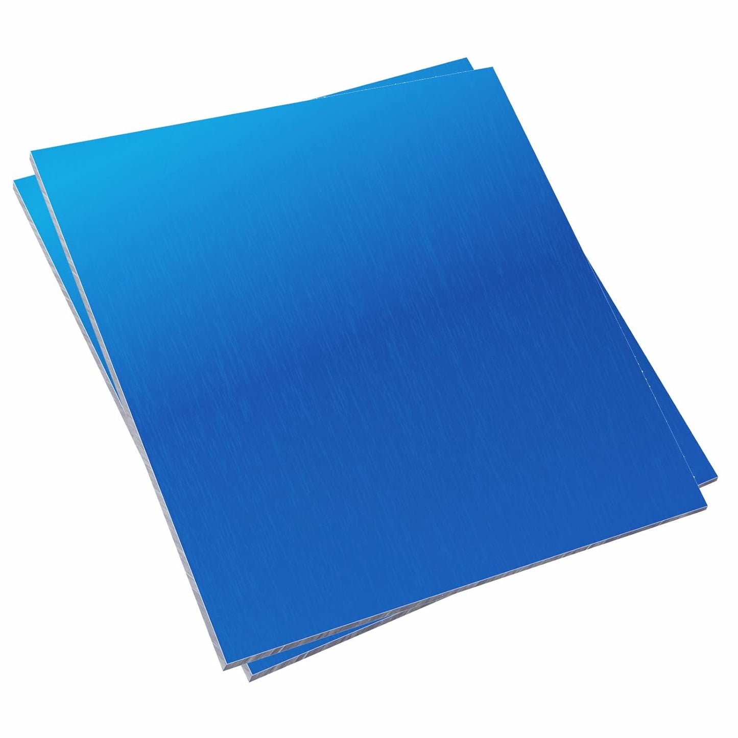 2 Pieces 6061 T651 Aluminum Sheet Metal 6 x 6 x 0.04(18Gauge) Inch Thickness Rectangle Metal Plate, 1mm Aluminum Sheet, Plate for Crafting, Industry