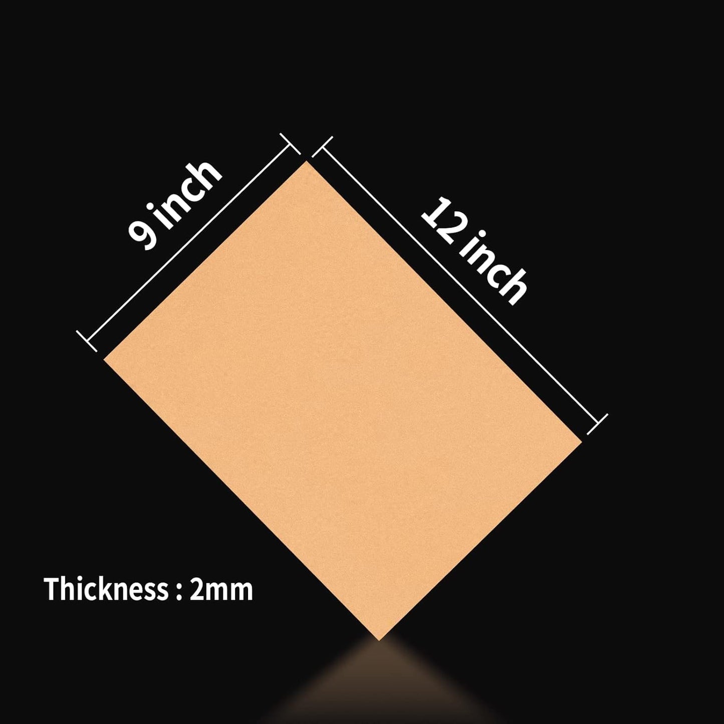 MEARCOOH Peach Foam Sheets Crafts 9x12 Inch 2mm Eva Color Craft Foam Paper for Crafts Project Preschoolers Classroom Scrapbooking DIY Cosplay(10 Sheets)