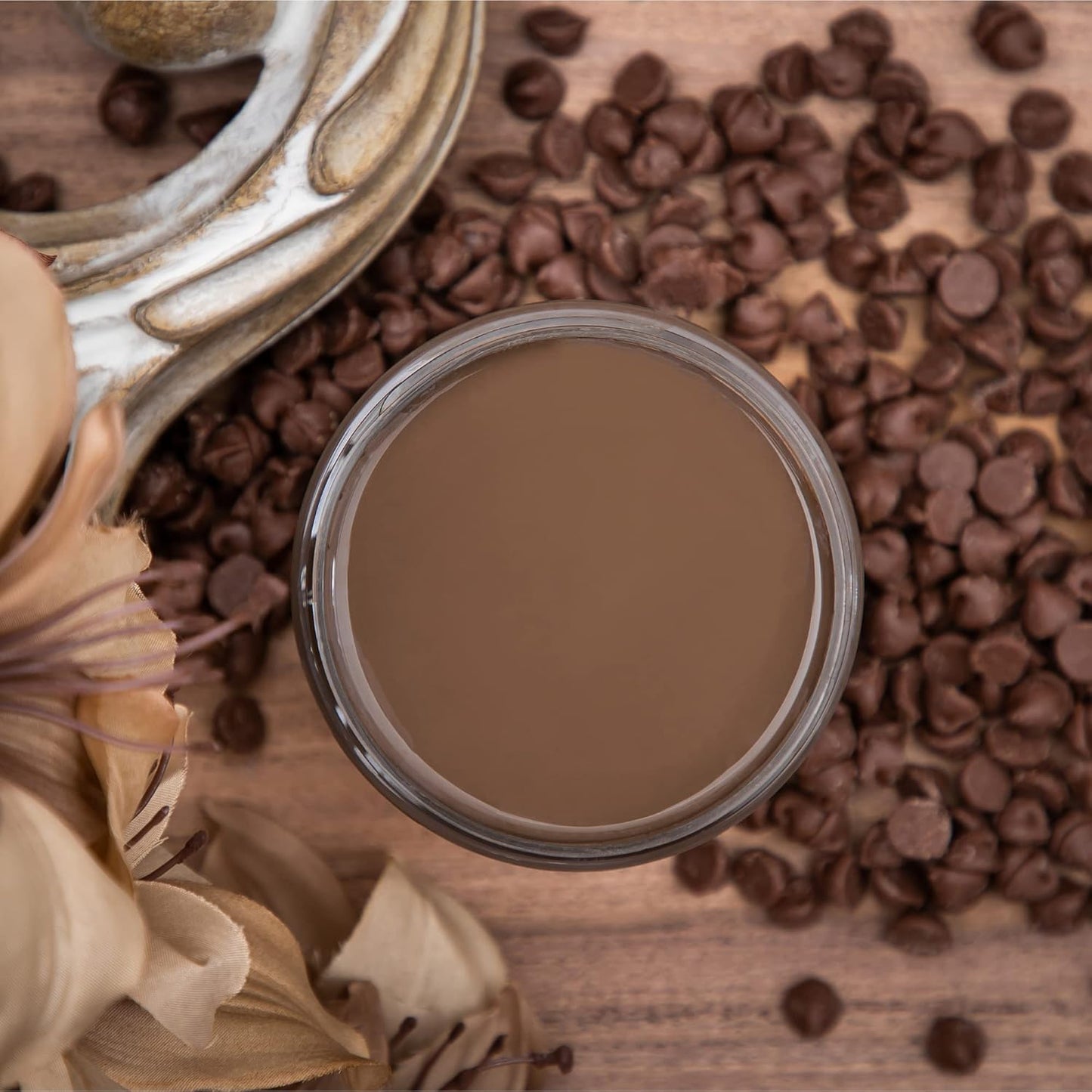Dixie Belle Paint Company Chalk Finish Furniture Paint - Chocolate (32oz) - Matte Creamy Brown Chic Chalk Mineral DIY Furniture Paint