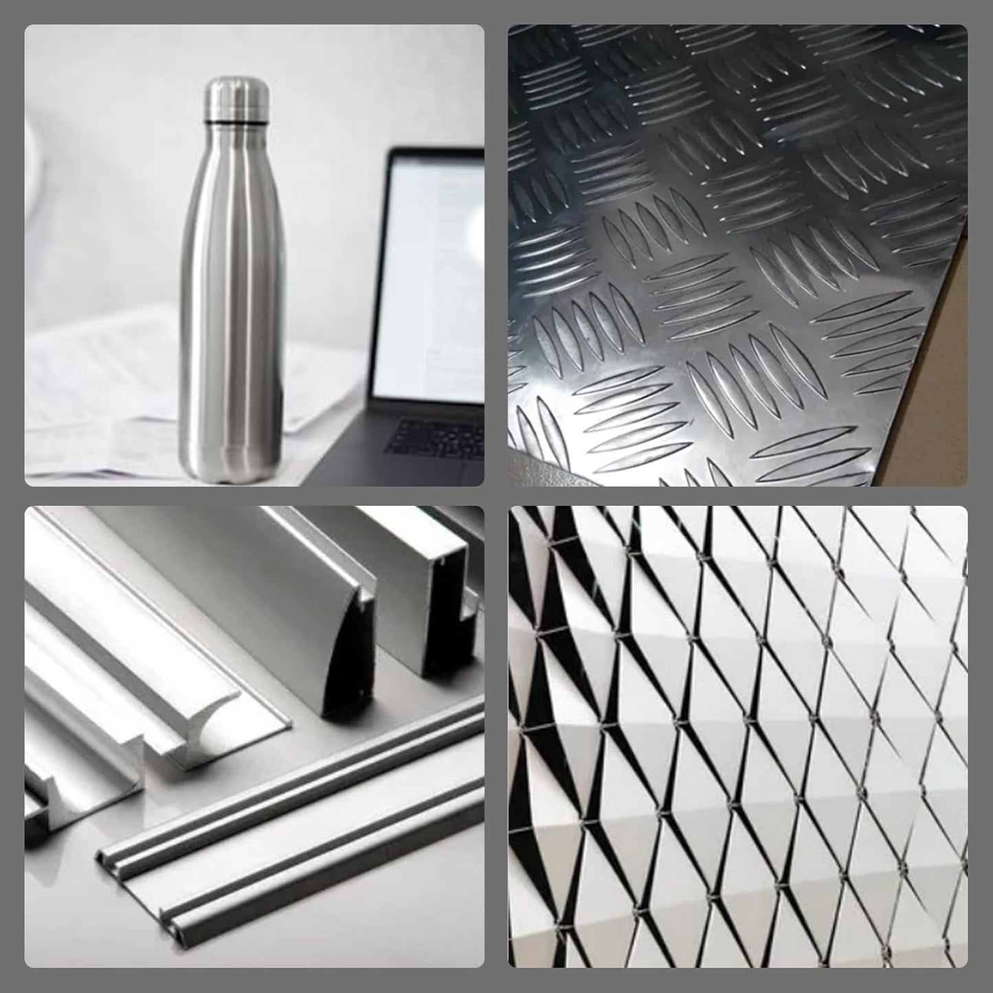 6061 T651 Aluminum Sheet Metal 12" x 12" x 1/8" (0.125") Rectangle Metal Plate Covered with Protective Film, 3mm Flat Aluminum Plate for Crafting and Industry