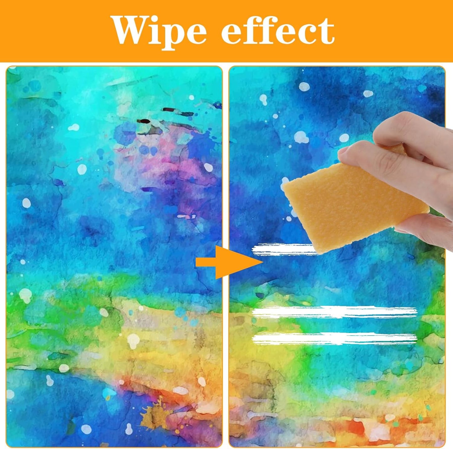 Nogeqi 8PCS Rubber Cement Eraser Residue and Glue Eraser for Removing Adhesive from Paper Plastic Art Painting