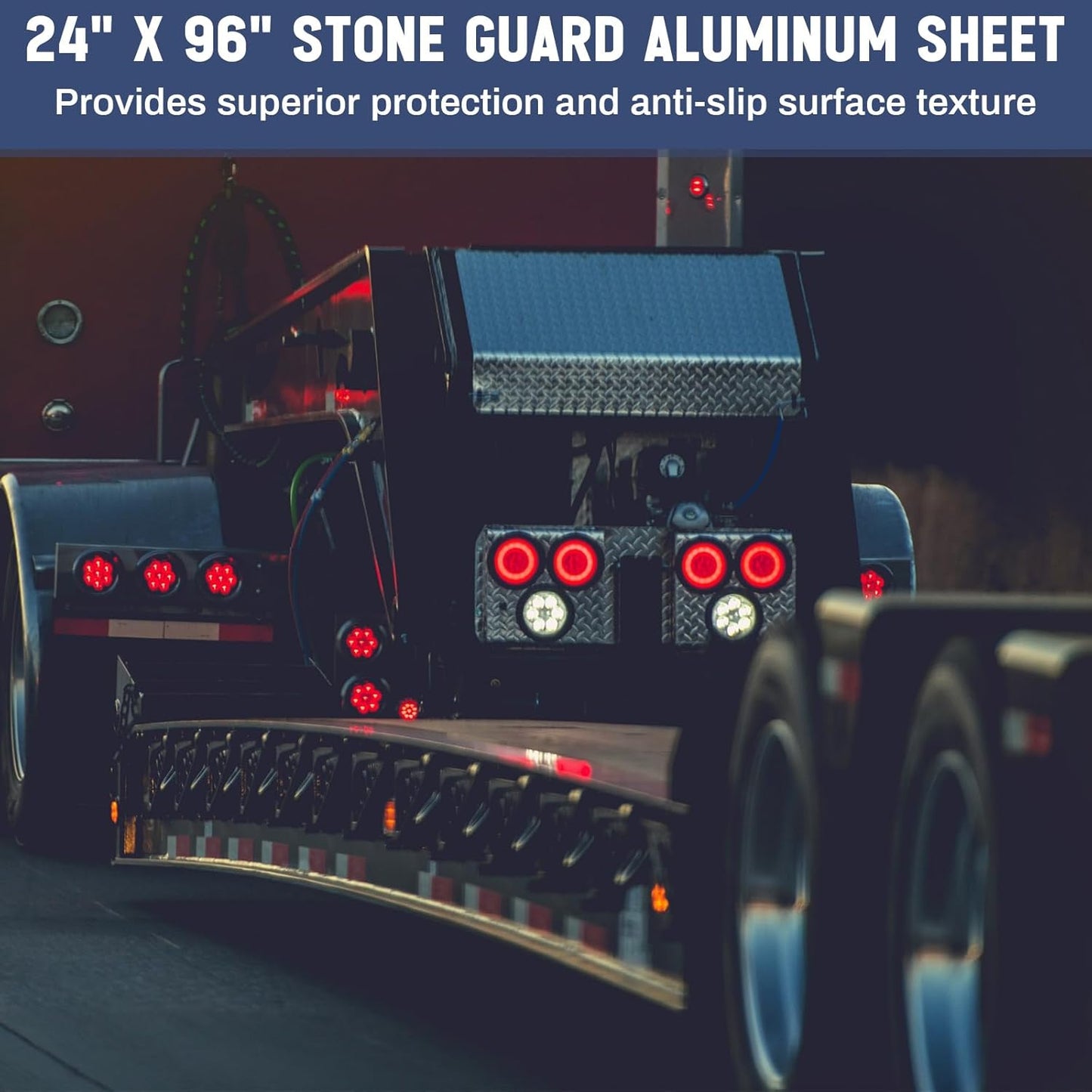 Diamond Plate Sheet Metal Heavy Duty Tread Aluminum Sheet Diamond Tread Plate for Wall Covering, Cargo Trailer, RV and More(12 x 120 Inch,Silver)