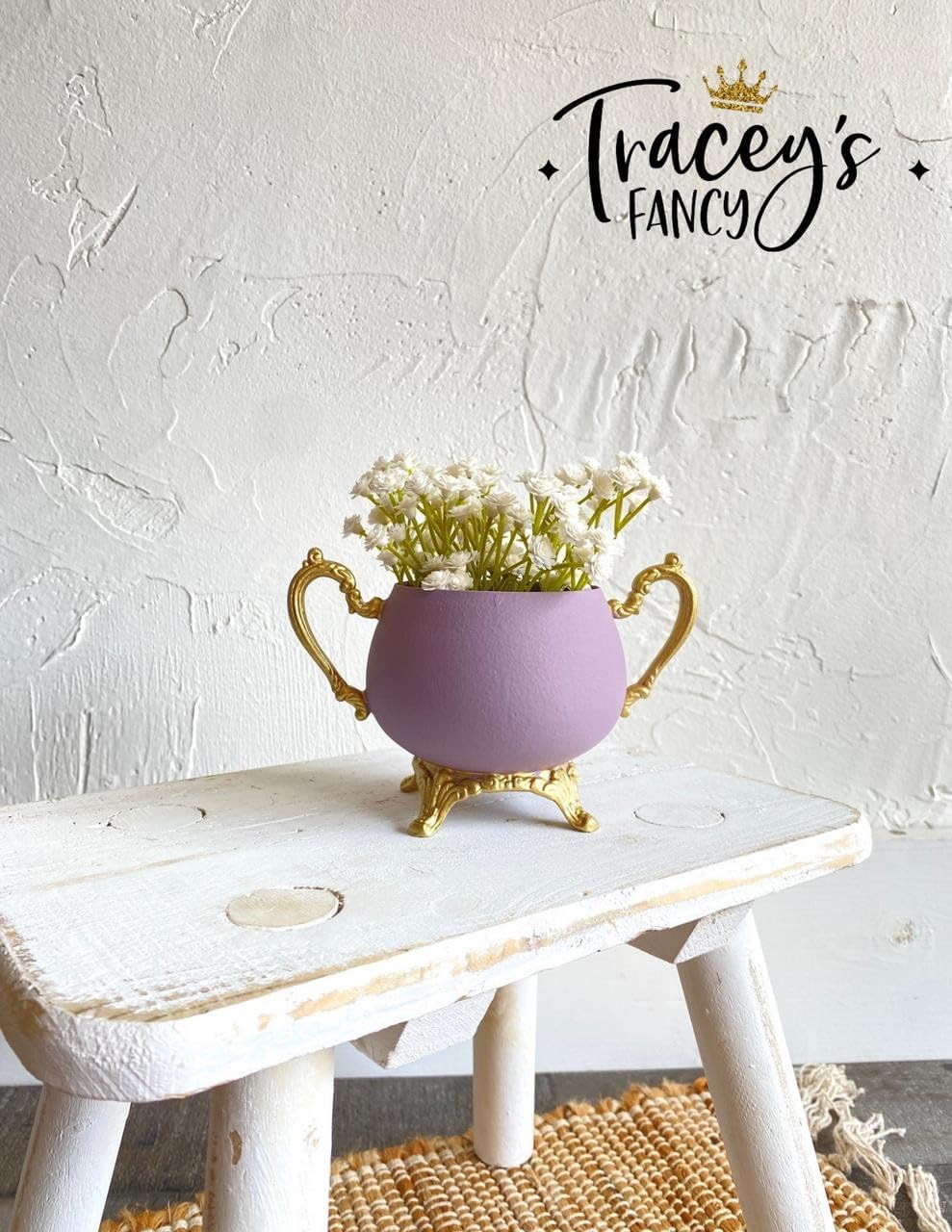 Dixie Belle Paint Company Chalk Finish Furniture Paint - Secret Path (4oz) - Matte Dusty Lilac Chic Chalk Mineral DIY Furniture Paint