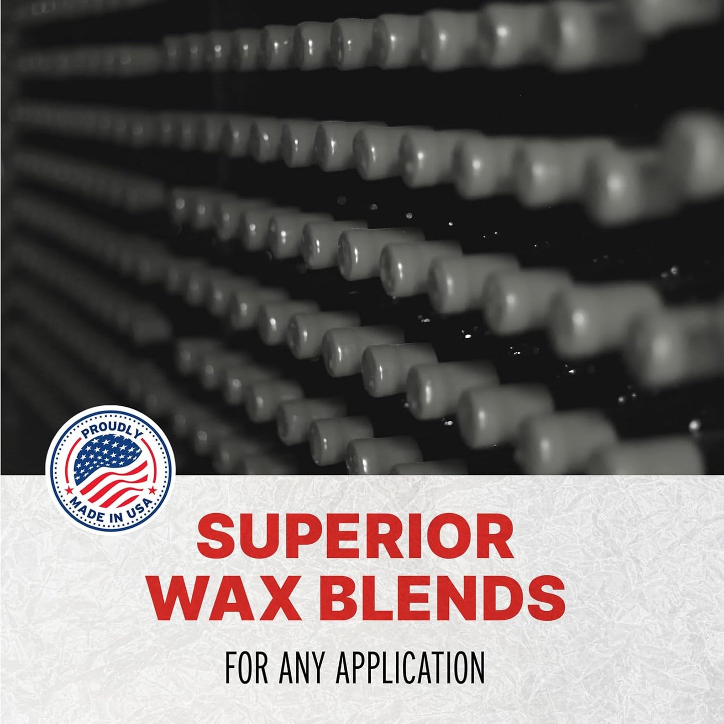 Blended Waxes, Inc. Bottle Sealing Wax, Pastille Wax Seal Beads For Wine, Beer, and Liquor Bottle Sealing, Seals Between 25-30 Bottles, 1 lb, Silver