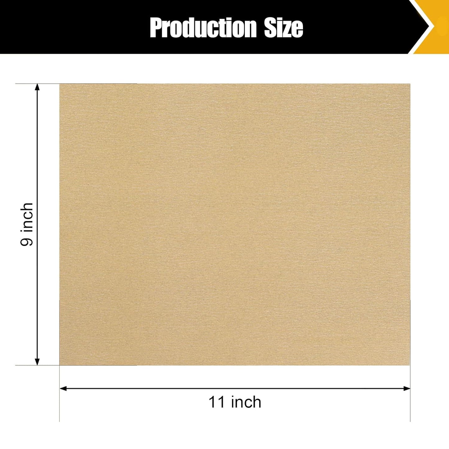60 PCS Sandpaper, Sandpaper Assortment Sandpaper for Wood Metal Automative Furniture Hand Sander Paper 60/80/120/150/220/320 Grit Sandpaper Sheet Sanding Paper Cut for Use 9" x 11"
