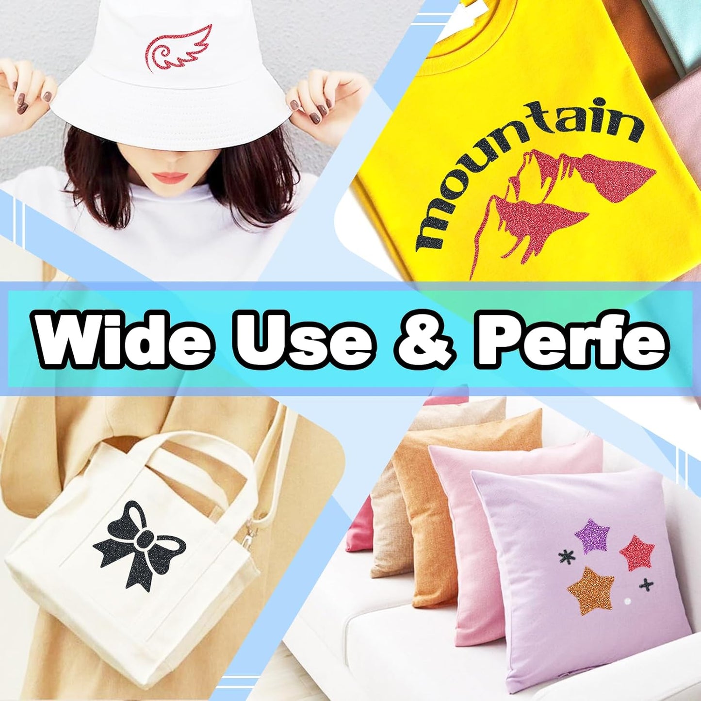 Orange Glitter Heat Transfer Vinyl 12Inch*6FT Glitter Iron on Vinyl for T Shirts Easy to Cut and Weed Compatible with All Cutter Machines HTV Vinyl Iron on for Cricut (Fluorescent Orange)