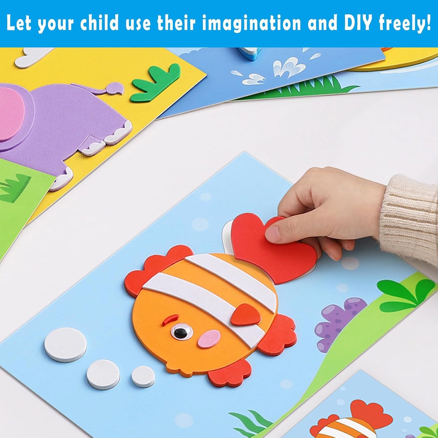 QIDIWIN EVA Foam Craft Sheets - 9x12 Inch 2mm Thick Versatile Non-Adhesive Foam for DIY, Cosplay, Scrapbooking, Classroom Projects - Durable, Flexible, Perfect for Crafting, 12 Pack(Yellow)