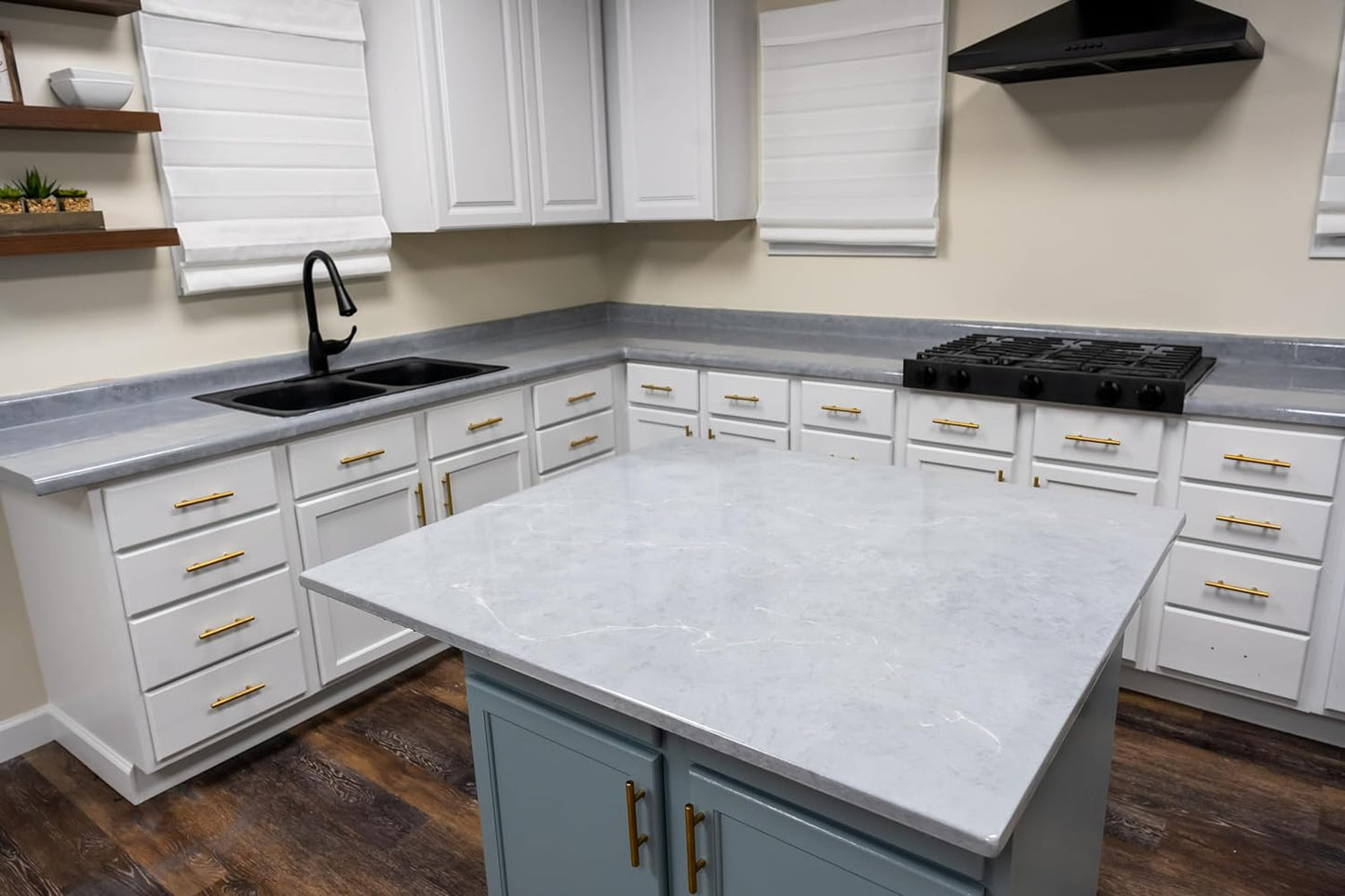 Giani Marble Easy Epoxy Countertop Paint Kit (Emperador Grey)