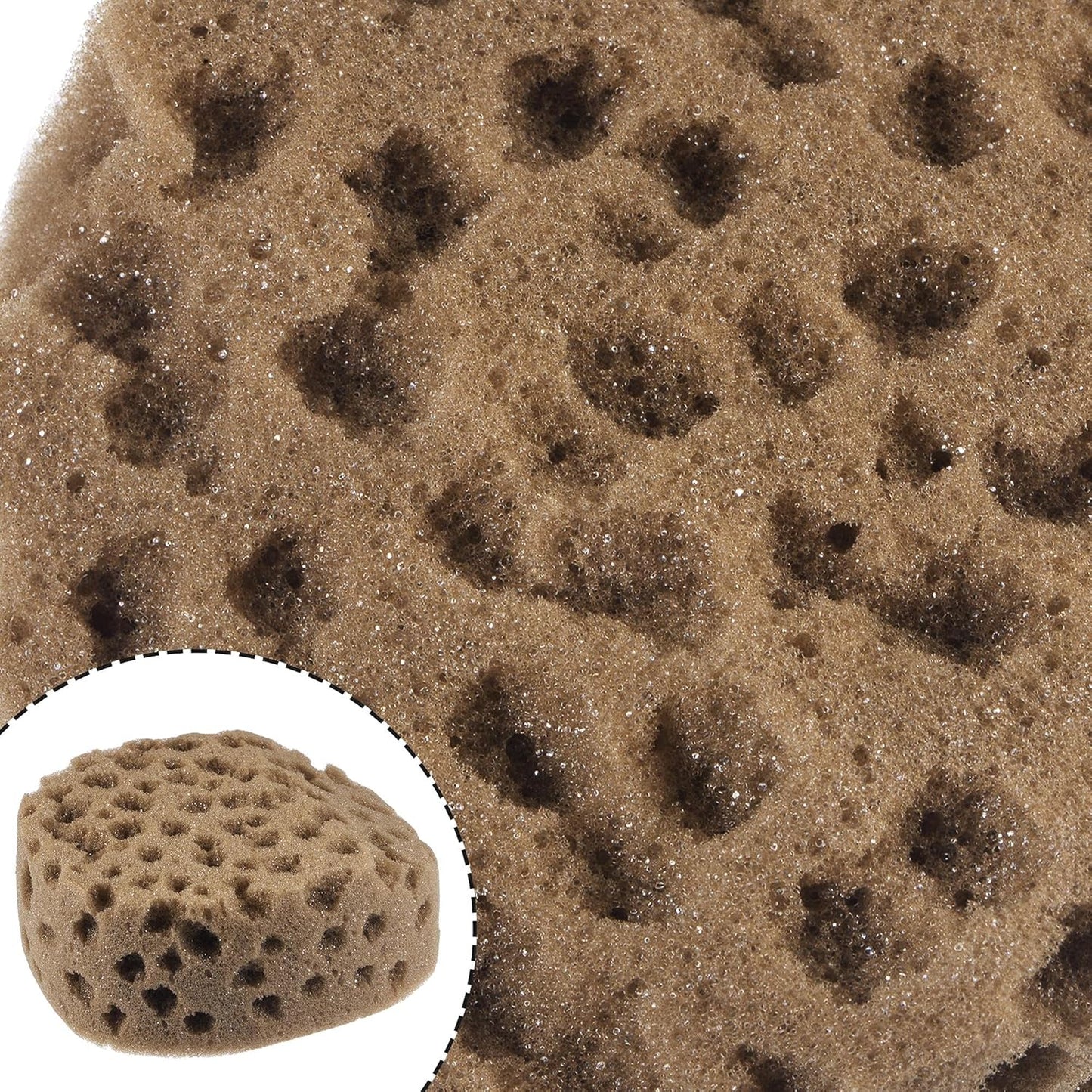 uxcell Knockdown Texture Sponge 4.7"x4.1" Faux Sponge Painting Supplies Drywall Patch Wall Ceiling Texturing 2Pcs