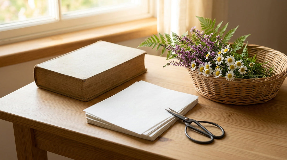 Beginner Guide to Pressing Wildflowers for Journaling and Wall Art