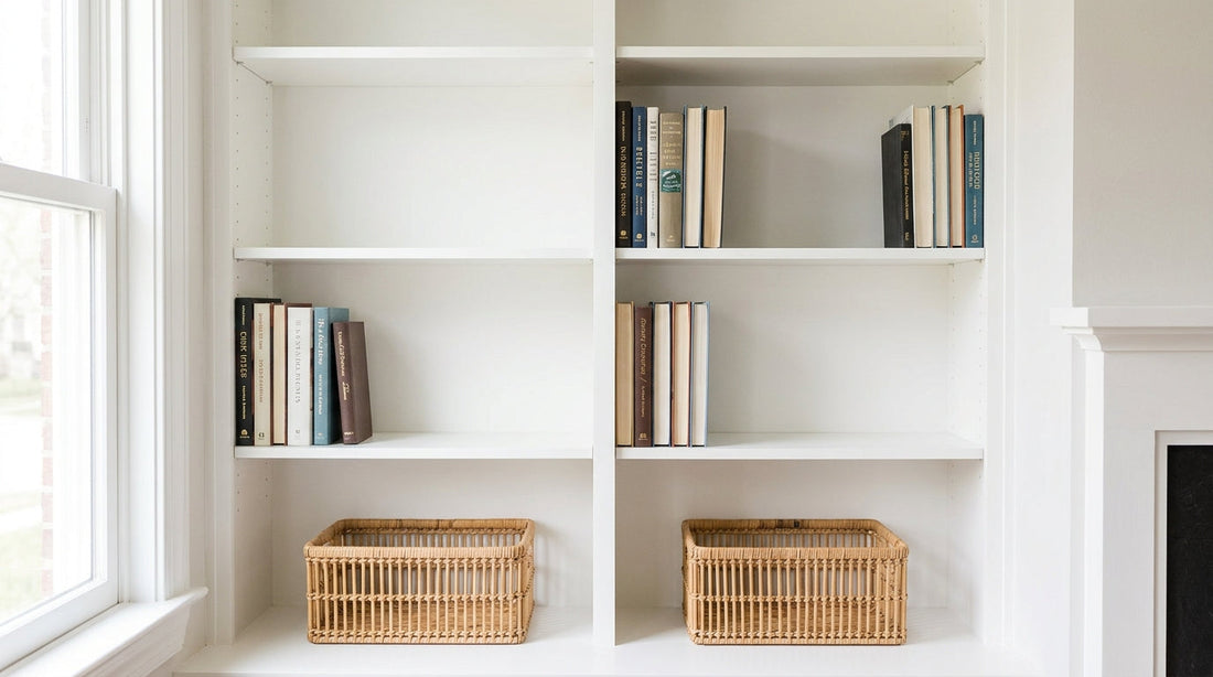 How to Style a Bookshelf with a Mix of Games, Plants, and Personal Crafts