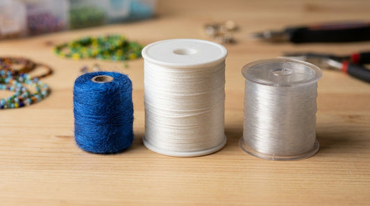 How to Choose the Right Beading Thread: Silk vs. Nylon vs. Monofilament