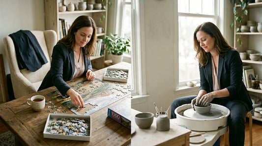 The Best Hobbies for High-Stress Professionals: From Puzzles to Pottery