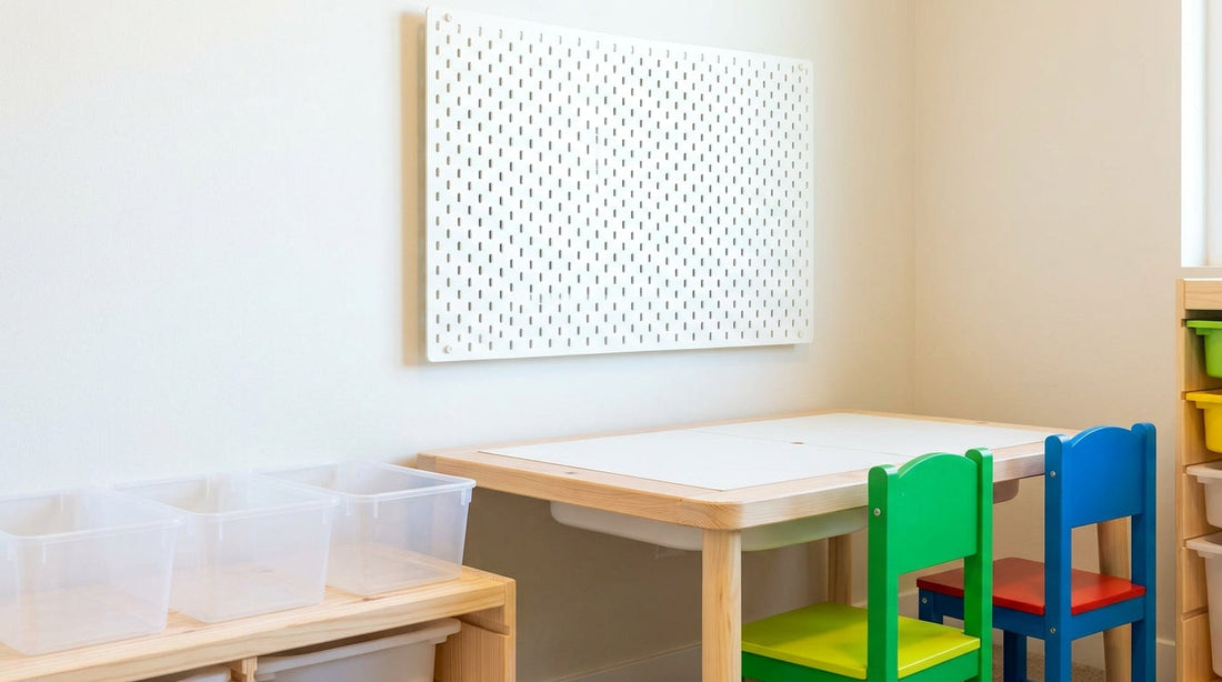 How to Create a Kids' Craft Corner That stays Organized and Mess-Free