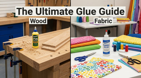 The Ultimate Guide to Crafting Glues: Which One Is Best for Wood vs. Fabric?