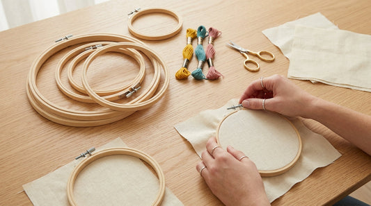 DIY Wall Hangings: How to Use Embroidery Hoops as Modern Decor