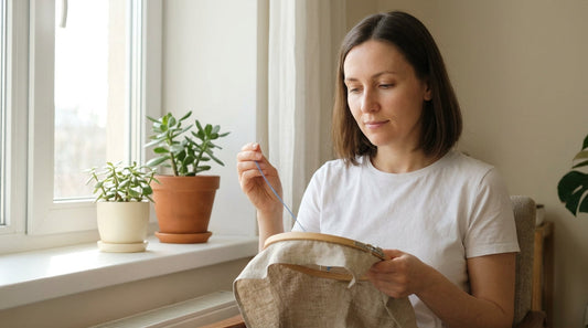 The Art of "Slow Stitching": Why Hand Sewing Is Better for Your Brain