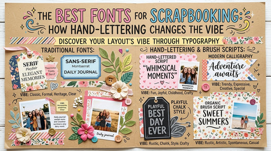 The Best Fonts for Scrapbooking: How Hand-Lettering Changes the Vibe