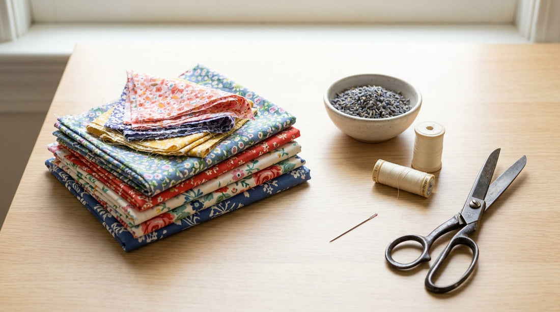 How to Make DIY Scented Sachets Using Fabric Scraps and Herbs