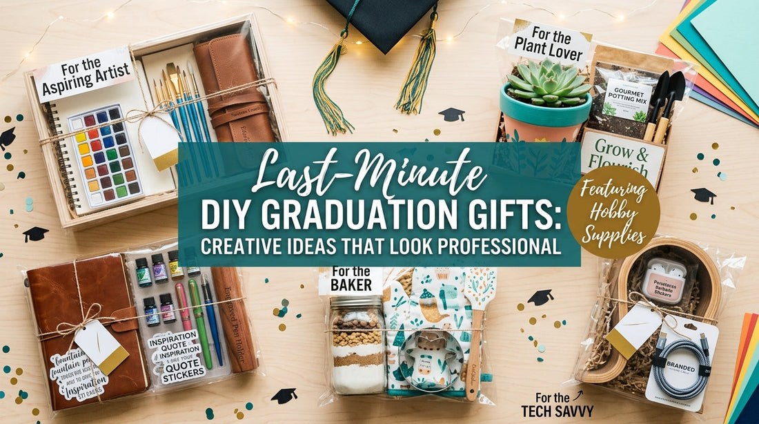 Last-Minute DIY Graduation Gifts: Creative Ideas That Look Professional