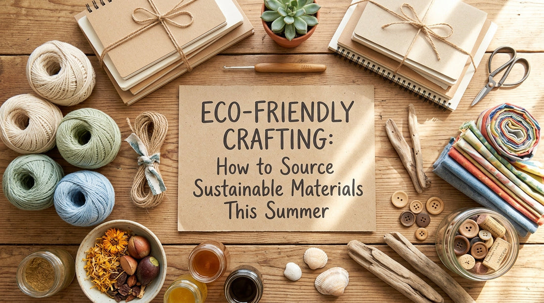 Eco-Friendly Crafting: How to Source Sustainable Materials This Summer
