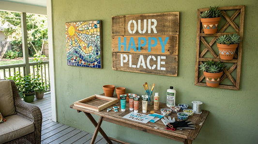 DIY Outdoor Wall Art: Weatherproof Projects for Your Porch or Balcony