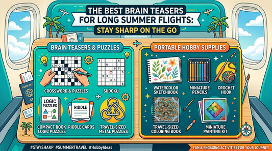 The Best Brain Teasers for Long Summer Flights: Stay Sharp on the Go