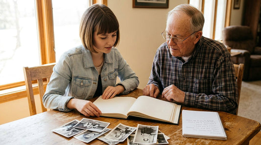 Creating a "Family History" Scrapbook Over Summer Break: Interview Tips