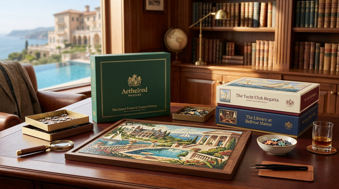 The Best Jigsaw Puzzles with "Old Money" and "Luxury Resort" Aesthetics
