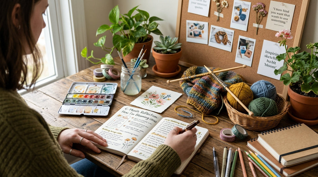 6-Month Reflection: How Your Creative Hobbies Have Helped You Bloom in 2026