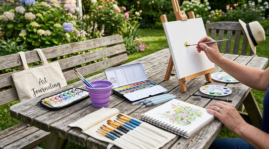 The Best Portable Art Supplies for Backyard Painting Days