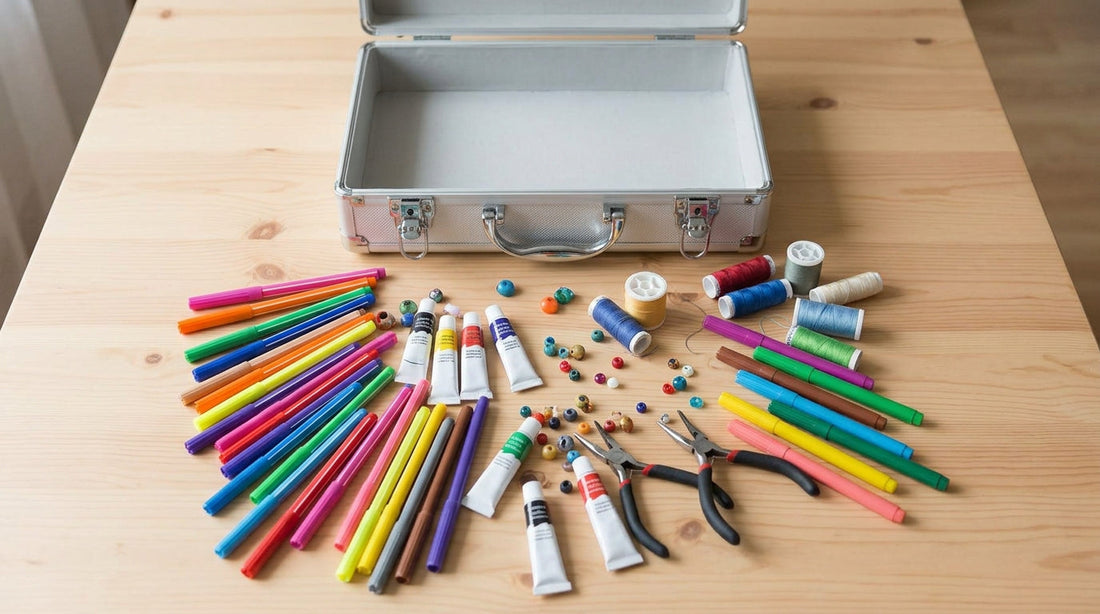 How to Make a Craft Supply Travel Case for Weekend Getaways