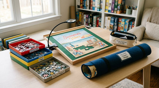 The Best Puzzle Accessories for Faster Sorting and Easier Summer Storage