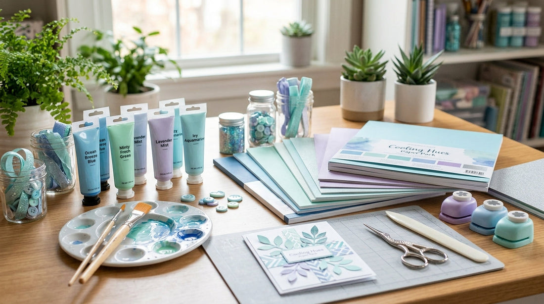 The Best Cooling Color Palettes for Painting and Paper Crafts