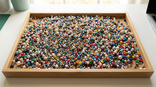 How to Organize Beads by Color, Size, and Project Type