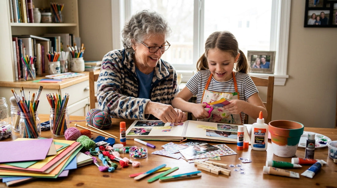 The Best Craft Projects for Grandparents and Grandkids to Do Together