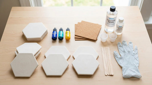 How to Make Handmade Coasters for Summer Drinks and Outdoor Tables