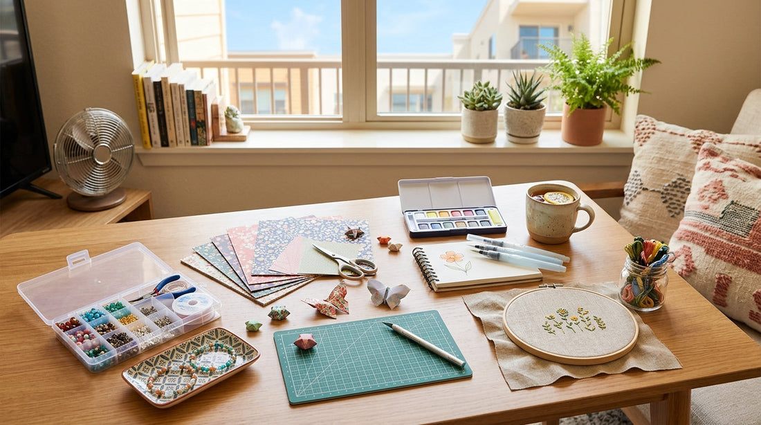 The Best Low-Mess Crafts for Apartment Living in Hot Weather