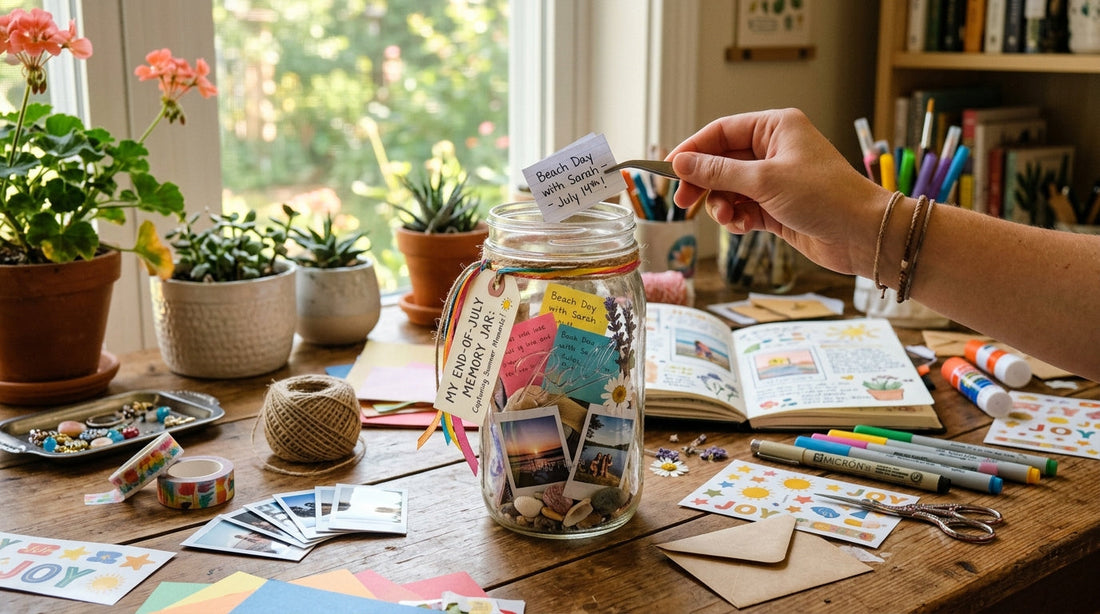 DIY End-of-July Memory Jar: Capturing the Best Moments of Summer