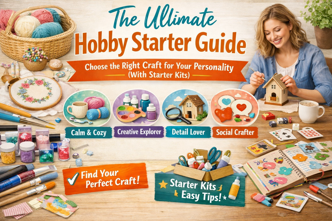 The Ultimate Hobby Starter Guide: Choose the Right Craft for Your Personality (With Starter Kits)