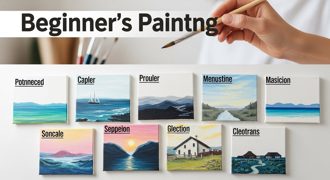 Beginner Painting Without Stress: 7 Simple Styles That Look Good Fast