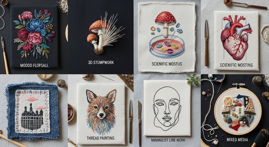 7 Modern Needlework Trends That Aren't Your Grandmother's Embroidery